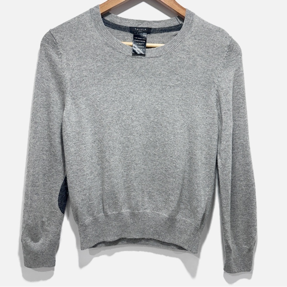 Artizia Talula Light Grey Crewneck Women’s Cashmere Blend Sweater size small